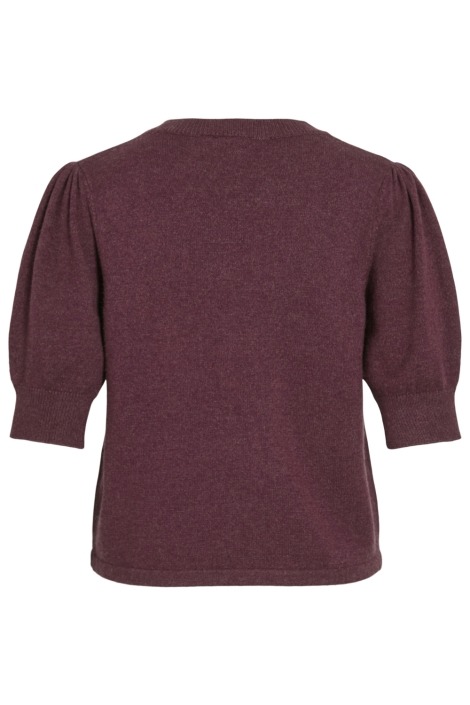 Vila viril 2/4 sleeve o-neck knit top -